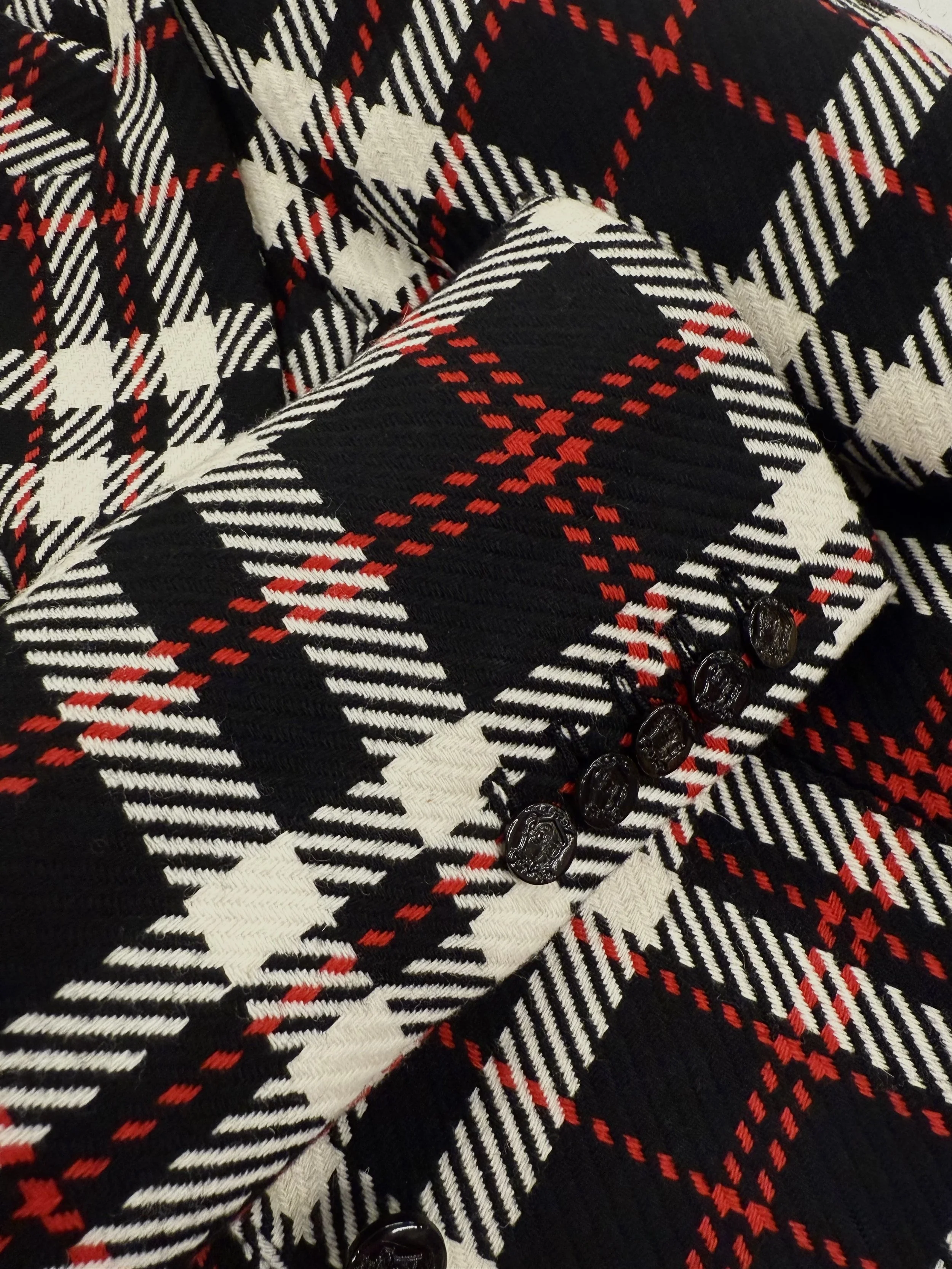 anu. 完売商品！wool check jacket 【公式通販】